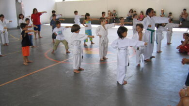 Benefícios do karate para crianças